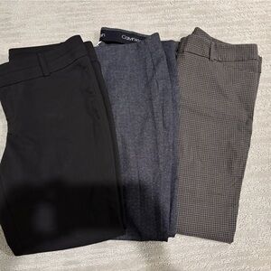 Calvin Klein and The Limited Casual Pants Size 10 Large